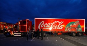 Speech Marks Translation - Christmas Coca Cola Lorry