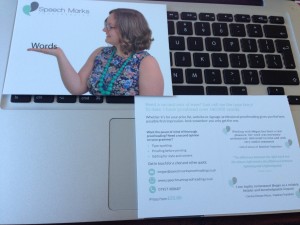 Speech Marks Translation marketing postcards